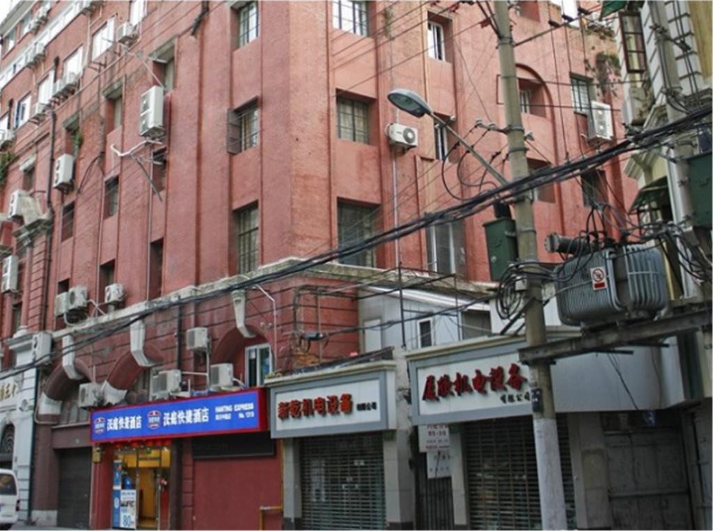 Hanting Express Shanghai Middle Sichuan Road Esterno foto