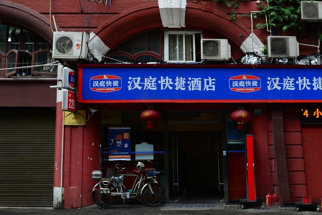 Hanting Express Shanghai Middle Sichuan Road Esterno foto